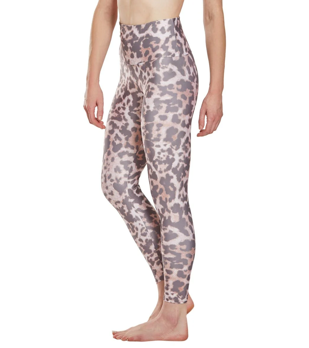 Onzie High Waisted Basic 7/8 Yoga Leggings Wild Thing