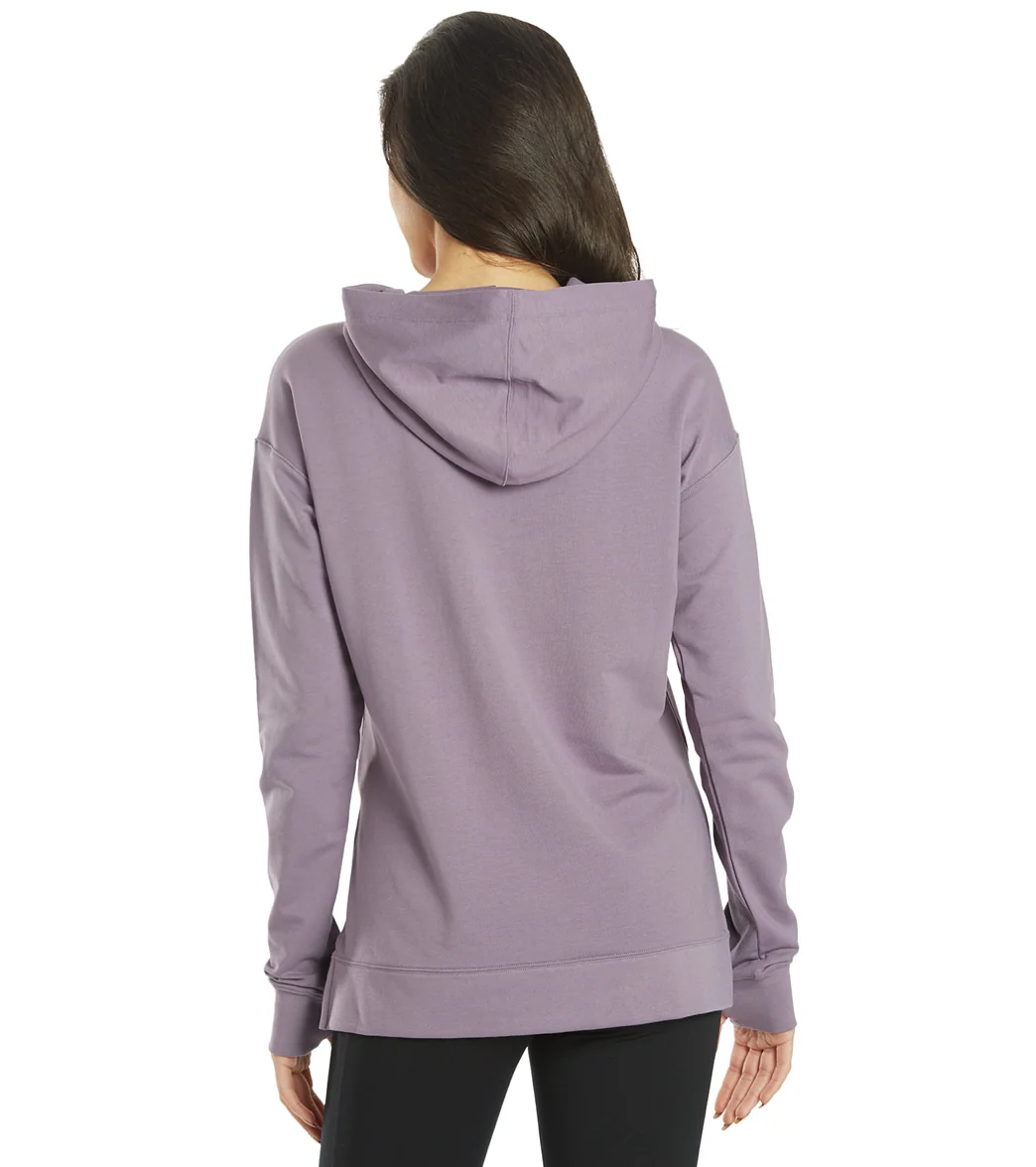 Everyday Yoga Diverse Solid Hi-Low Hooded Sweatshirt