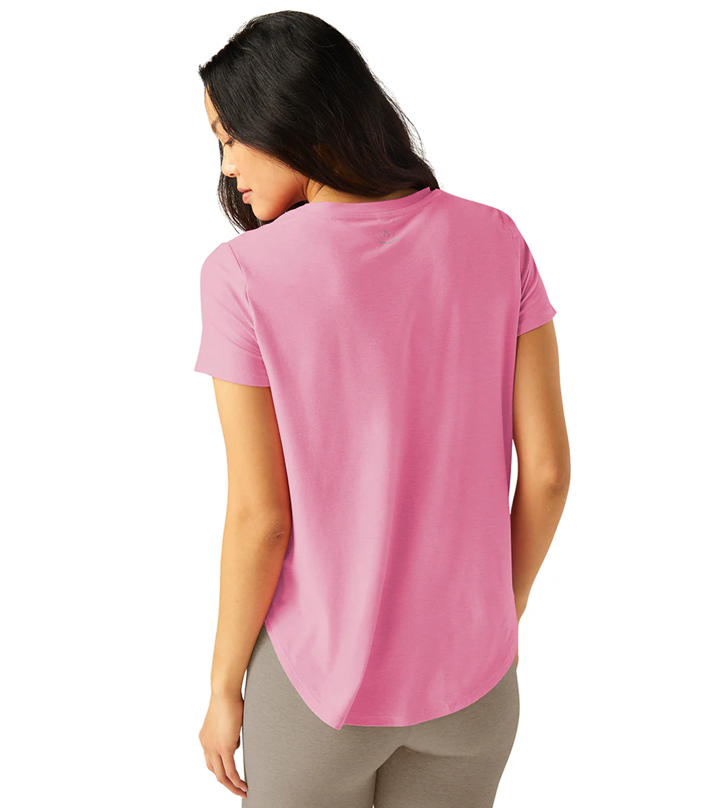 Beyond Yoga Featherweight Spacedye On the Down Low Yoga Tee