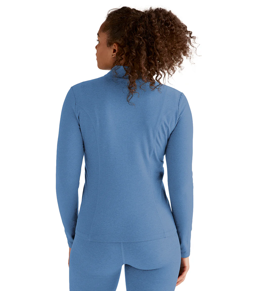 Beyond Yoga Spacedye On The Go Mock Neck Jacket