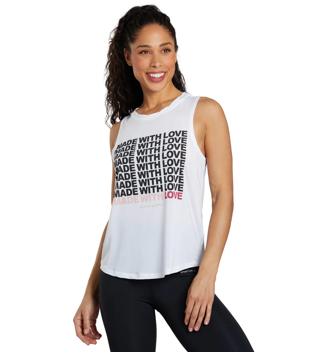 Spiritual Gangster Love Active Muscle Tank