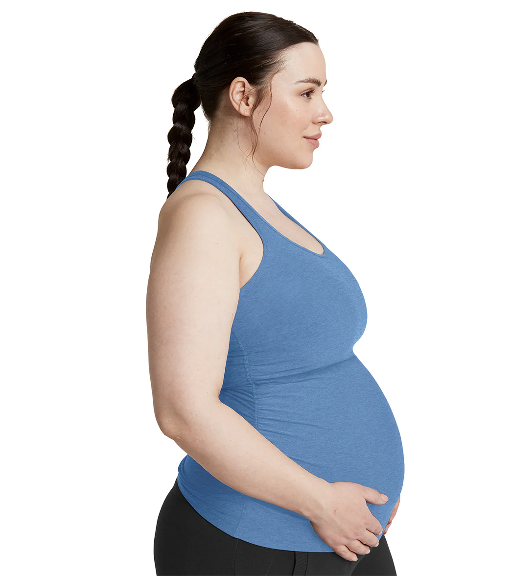 Beyond Yoga Maternity Travel Racerback Tank