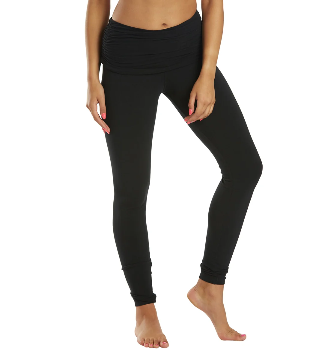 Hard Tail Scrunchy Waistband Ankle Leggings