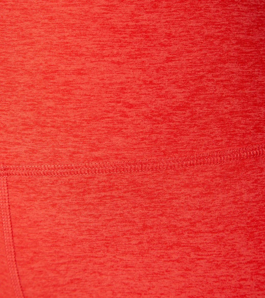 Beyond Yoga Spacedye High Waisted Caught In The Midi 7/8 Yoga Leggings Redflower Scarlet