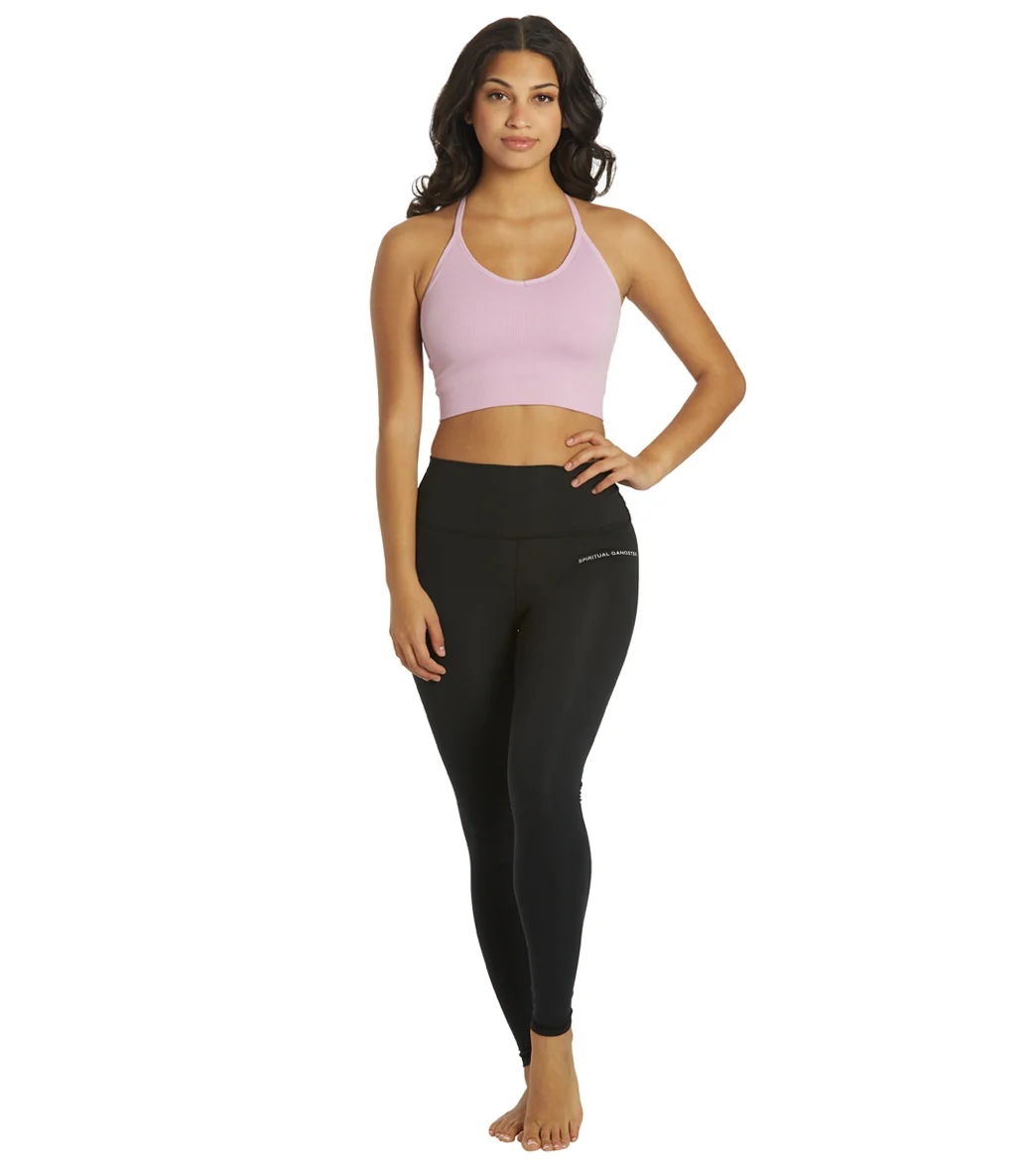 Spiritual Gangster Icon T-Back Sports Bra