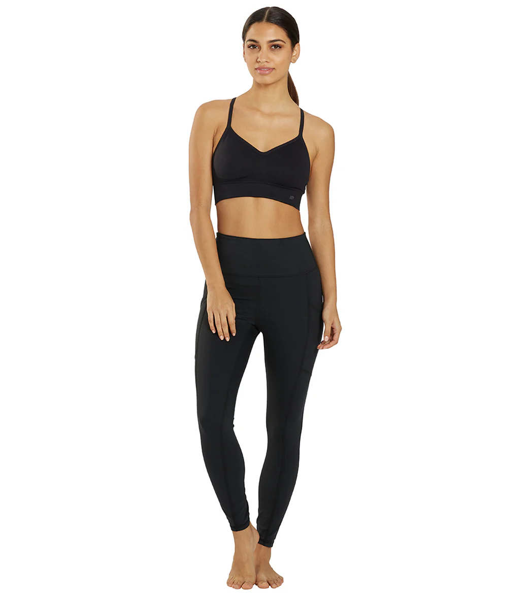 Balance Collection Eclipse Easy Elasitc-Free Waistband Ankle Legging