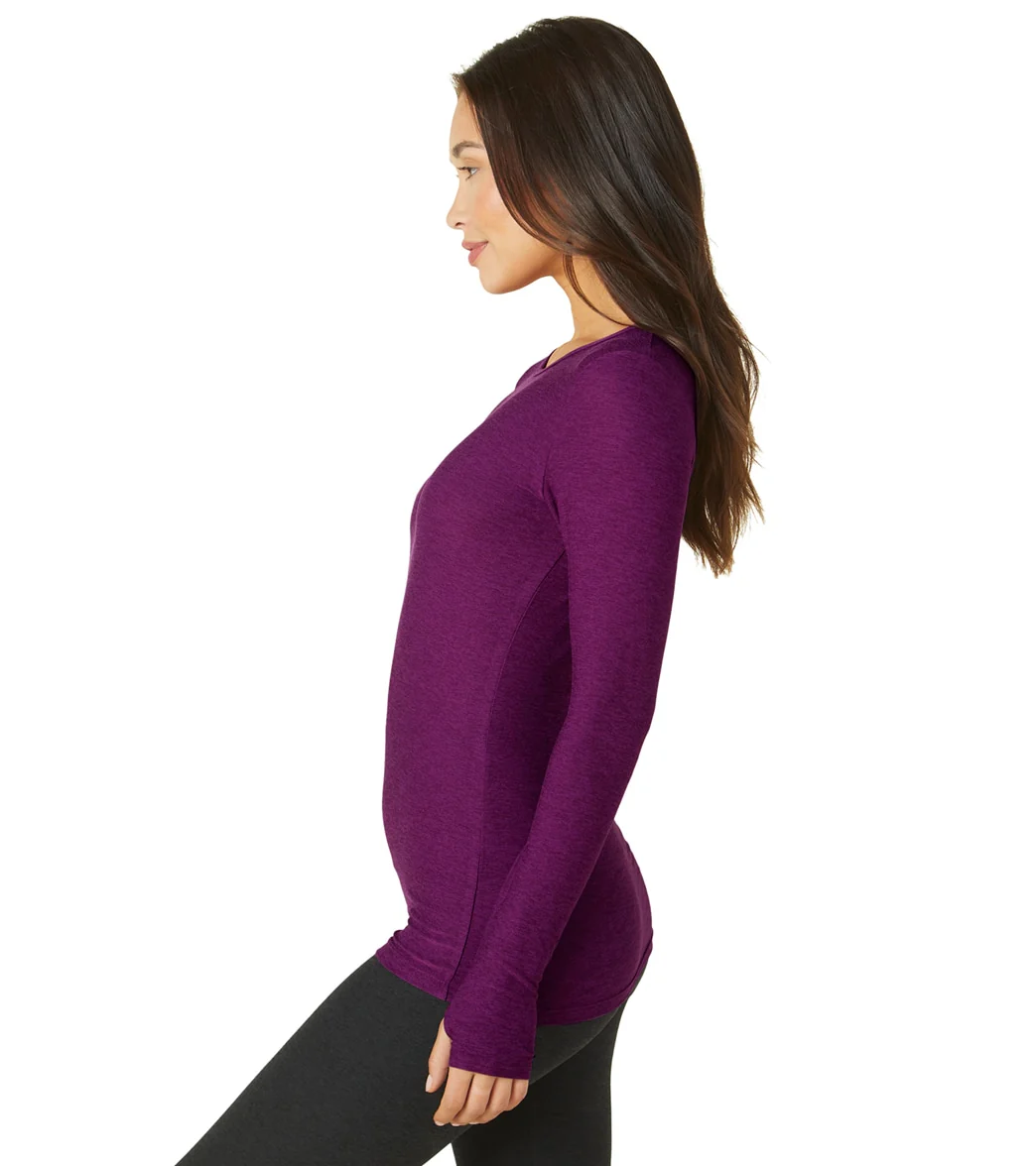 Beyond Yoga Featherweight Spacedye Classic Crew Pullover
