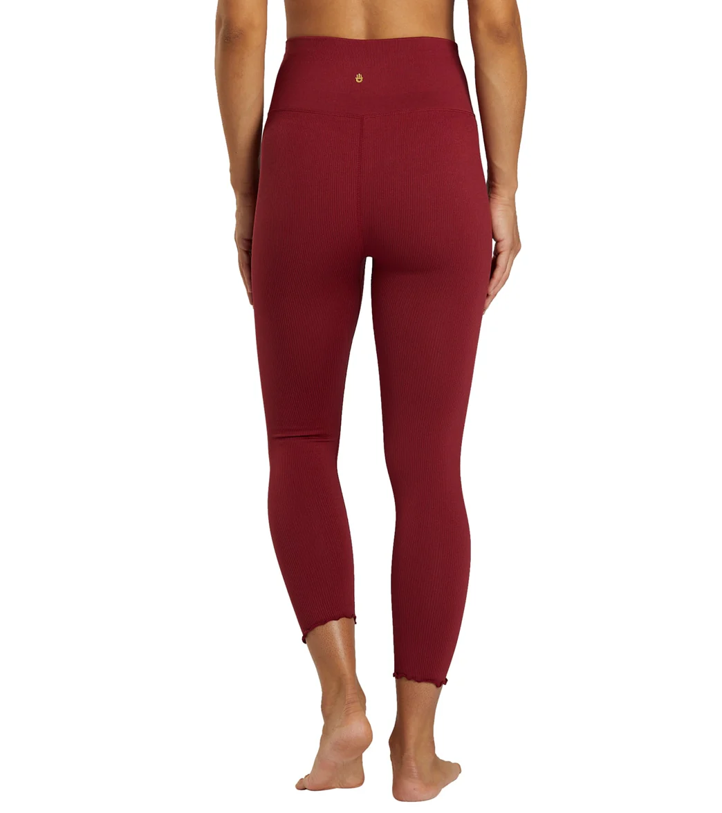 Spiritual Gangster Love Sculpt 7/8 Ruffle Legging