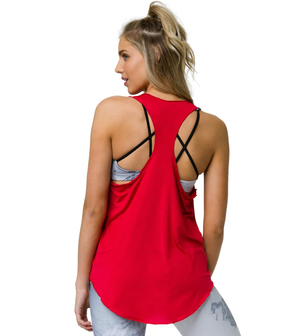 Onzie Lightweight Glossy Flow Yoga Tank Top