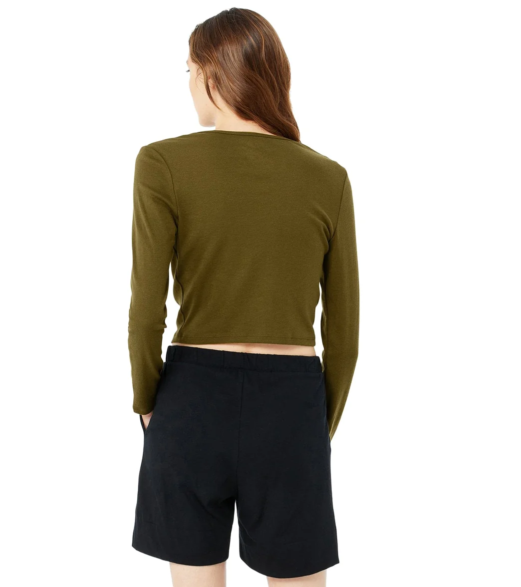 Bella + Canvas Long Sleeve Micro Rib Tee