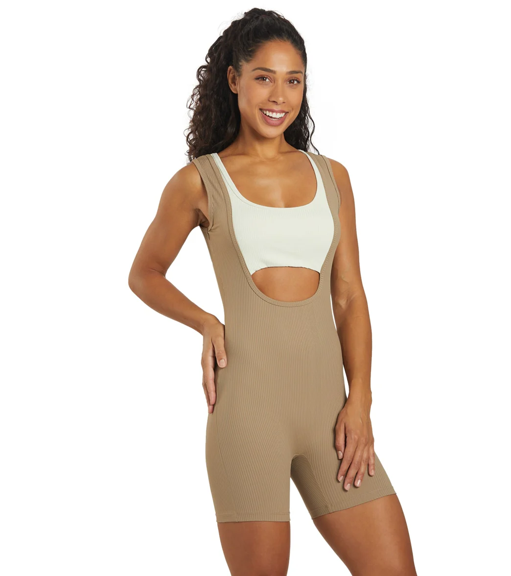 Year of Ours Ribbed Biker Onesie