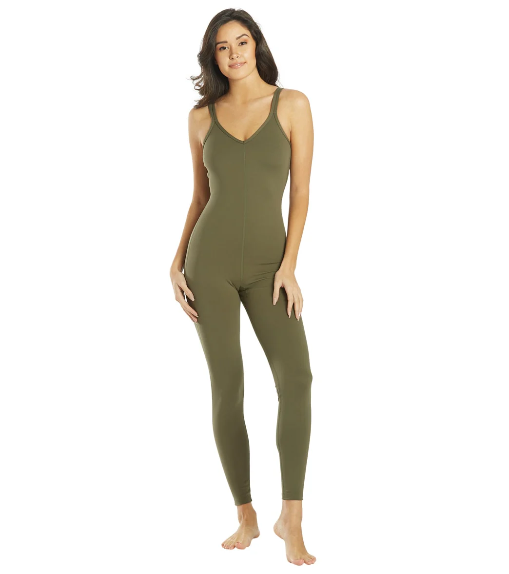 Everyday Yoga Strappy Back Long Leotard 28