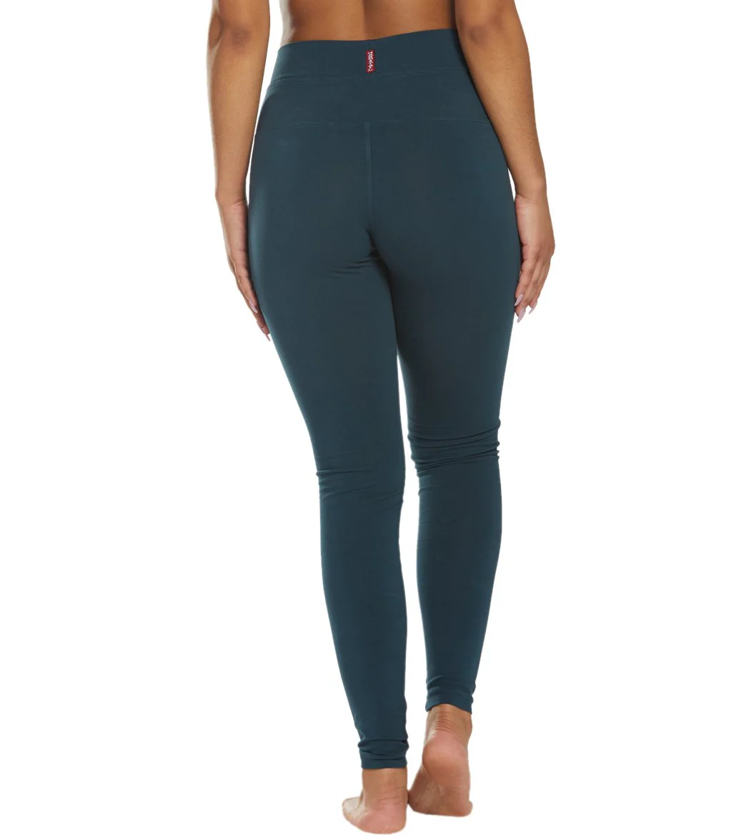 Hard Tail High Waisted Cotton Ankle Yoga Leggings