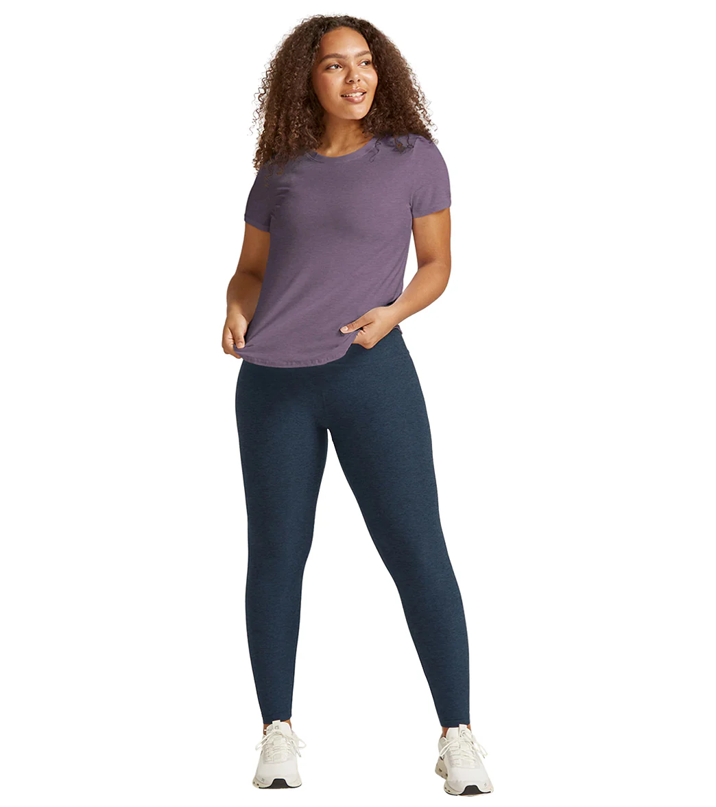 Beyond Yoga Featherweight Spacedye On the Down Low Yoga Tee