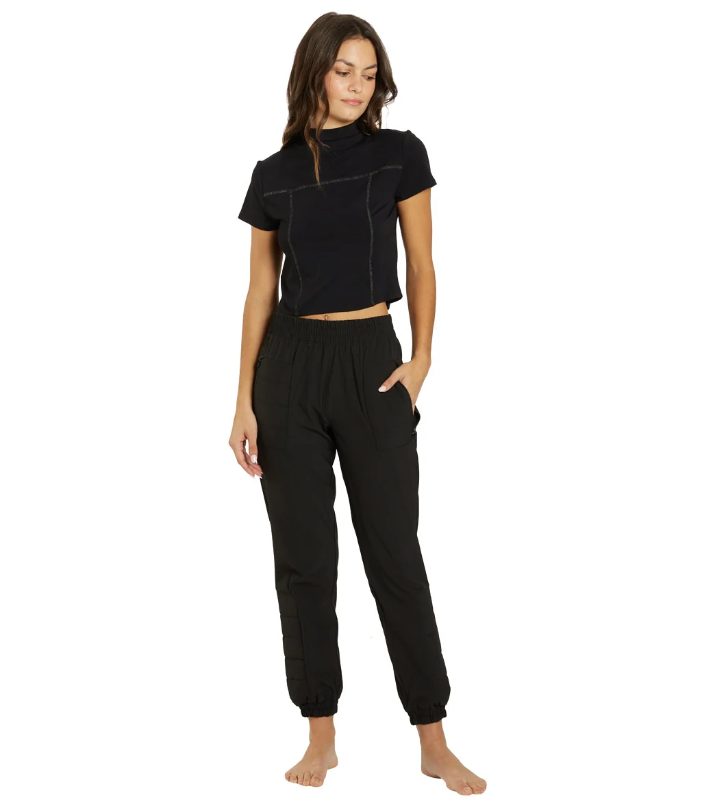 Thrive Societe Quilted Pocket Jogger