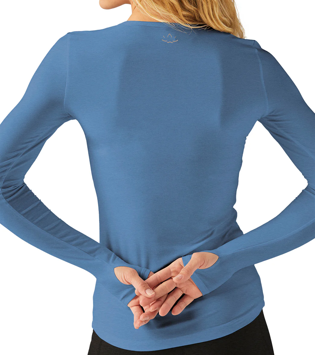 Beyond Yoga Featherweight Spacedye Classic Crew Pullover