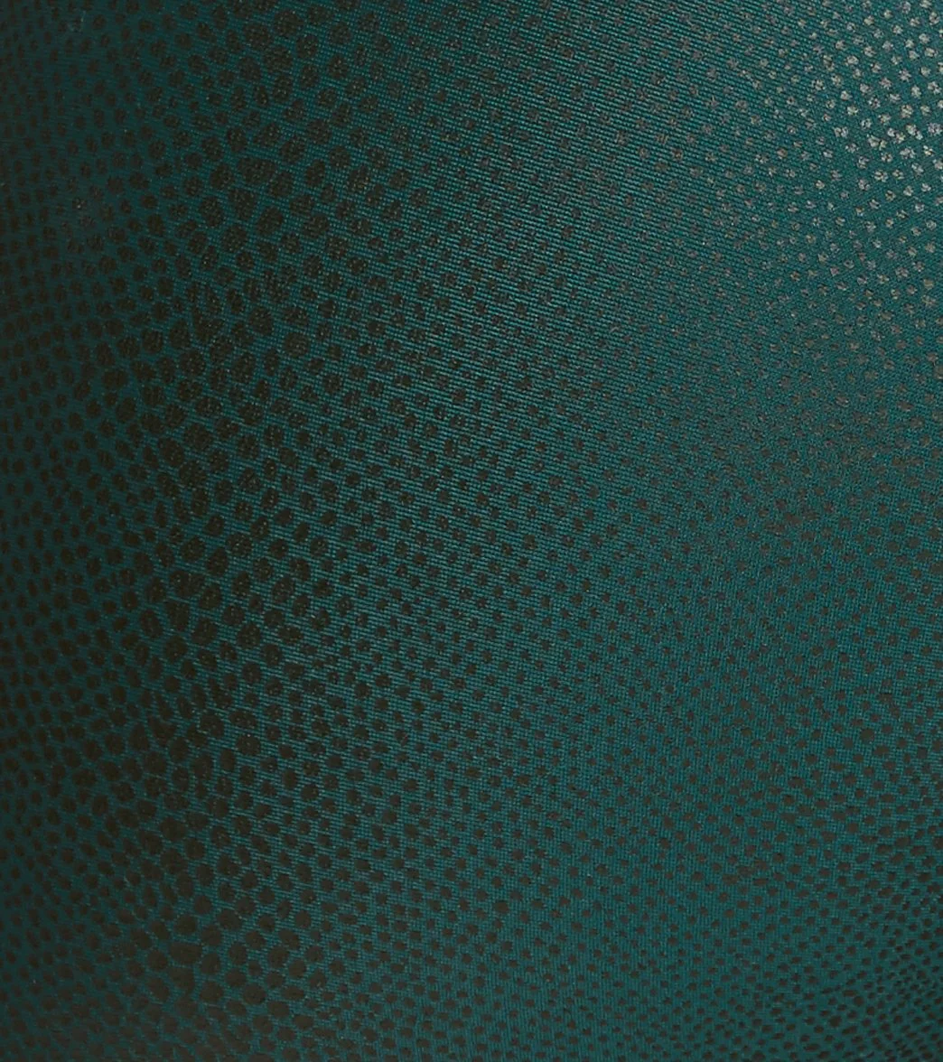 Onzie Chic Yoga Sports Bra Green Venom