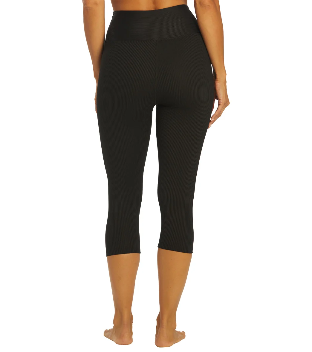 Year of Ours Ribbed Capri Leggings