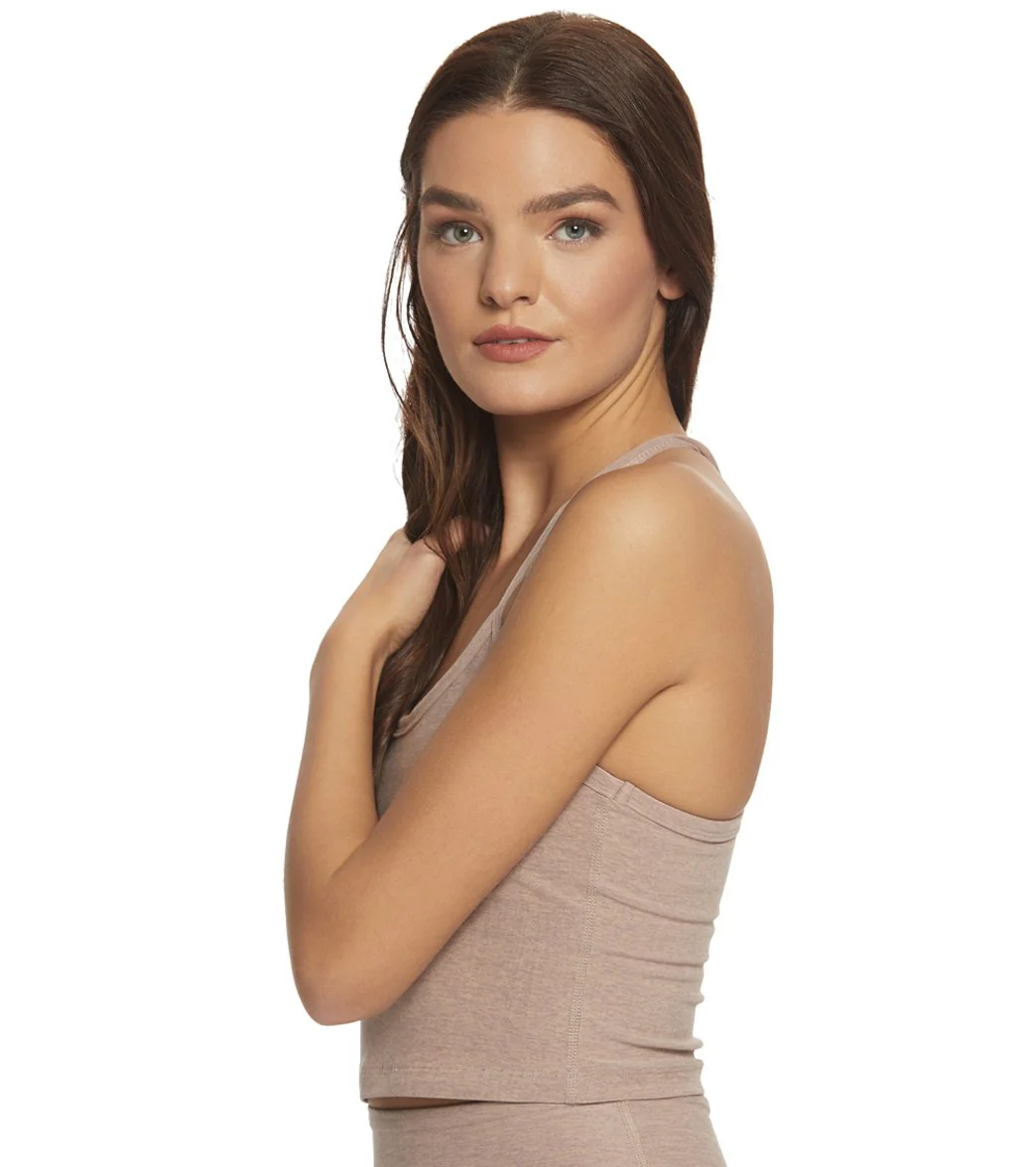 Beyond Yoga Spacedye Slim Racerback Cropped Tank Wild Wisteria/Brazen Blush