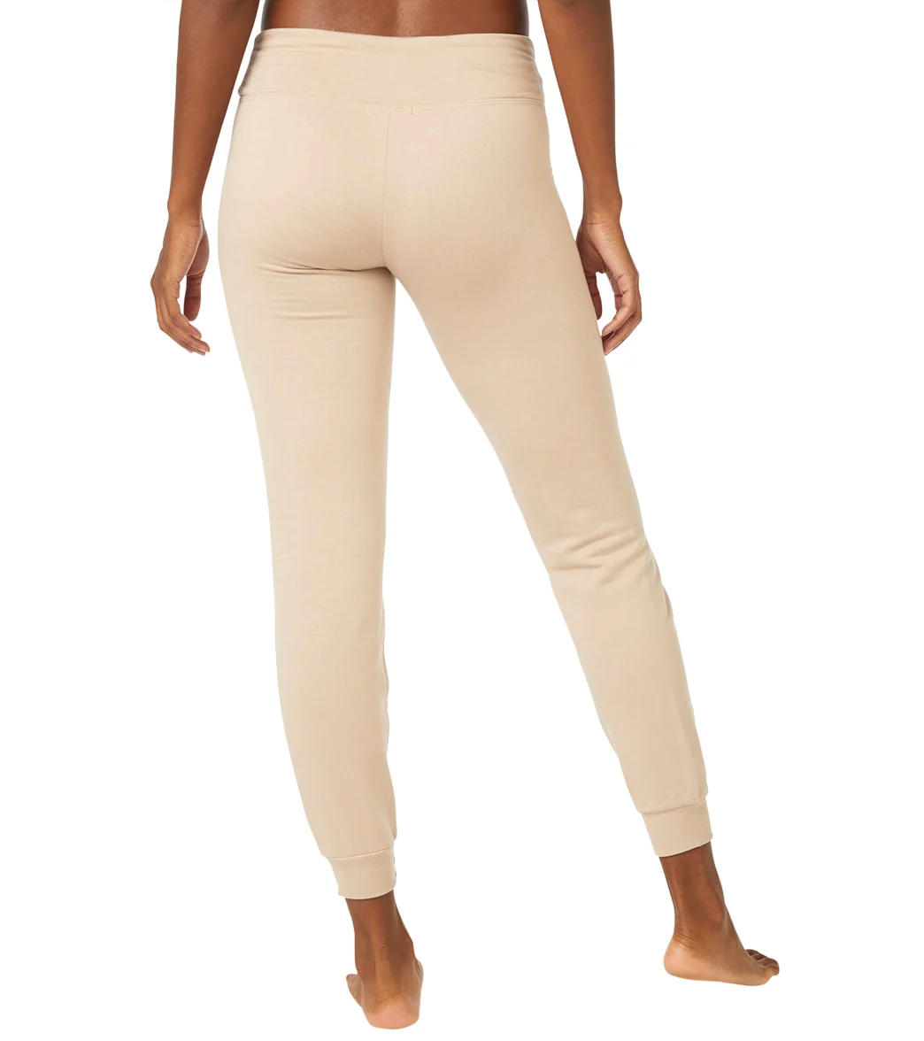 Beyond Yoga Cozy Fleece Lounge Around Midi Joggers