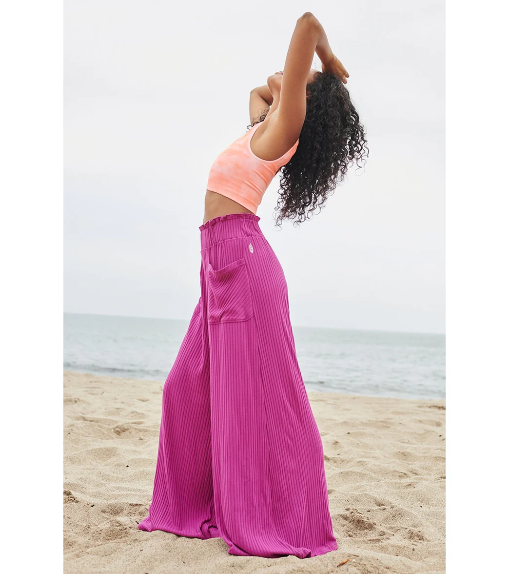 Free People Blissed Out Wide Leg Pants