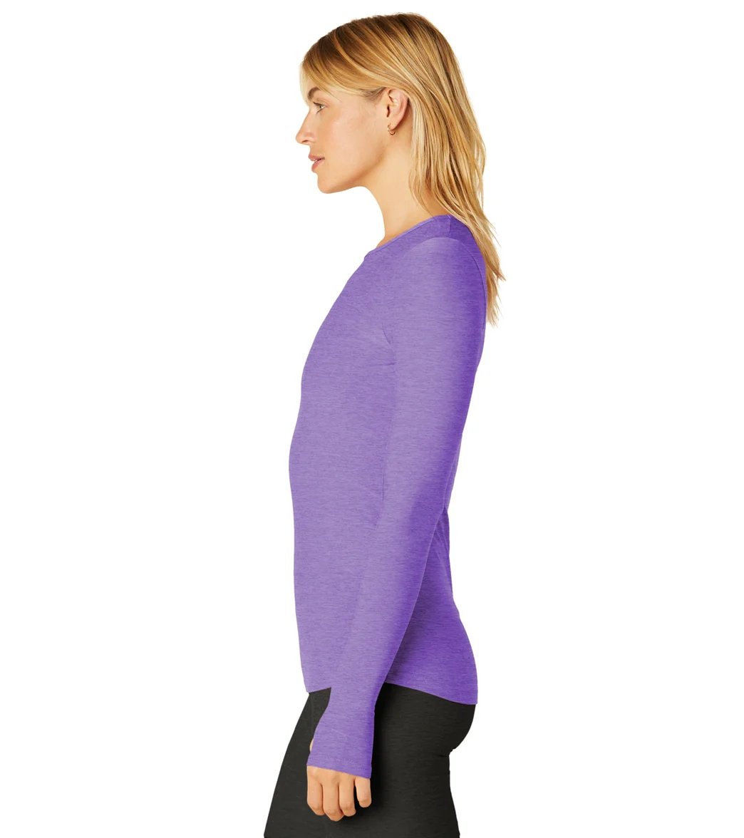 Beyond Yoga Featherweight Spacedye Classic Crew Pullover