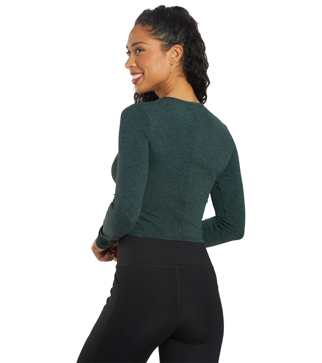 Girlfriend Collective RESET Cropped Long Sleeve