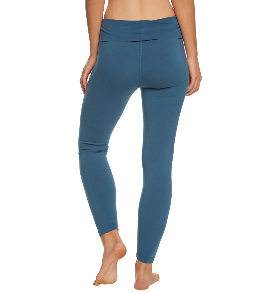 Hard Tail Contour Rolldown Cotton Yoga Leggings
