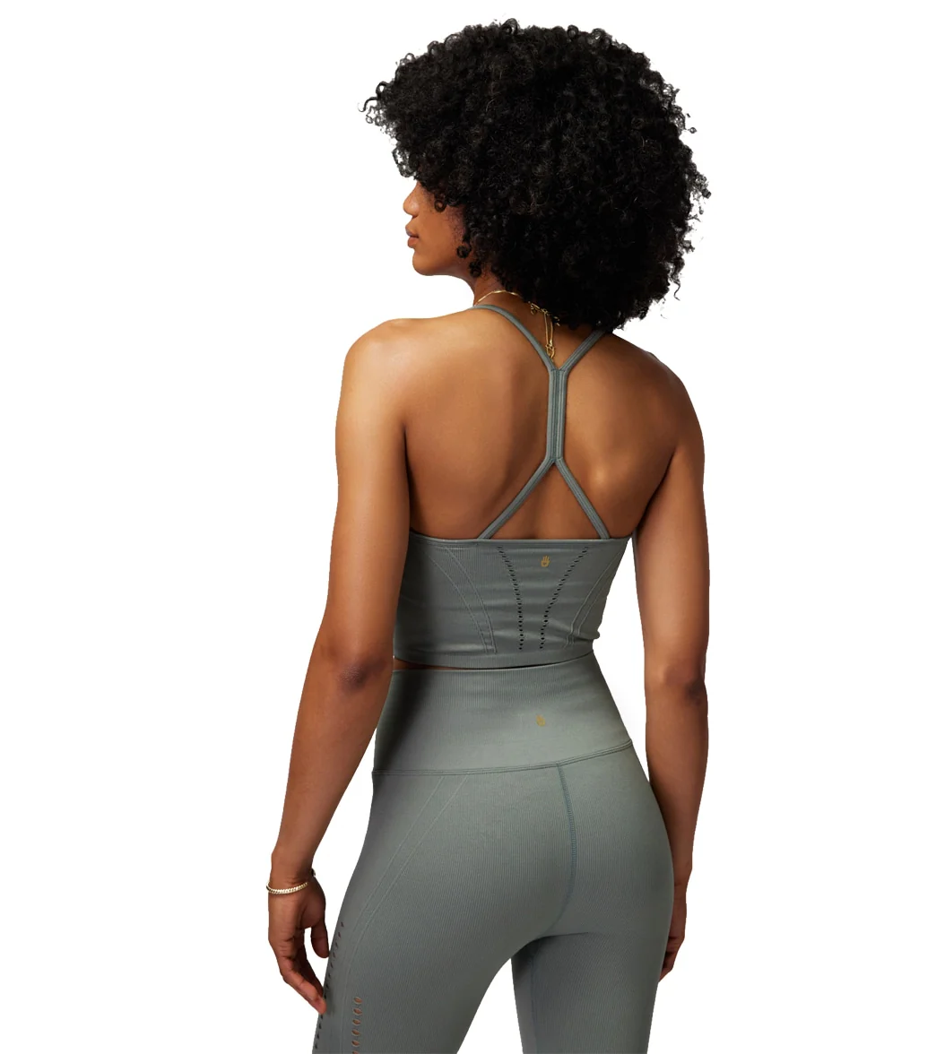 Spiritual Gangster Thea Seamless Crop Tank