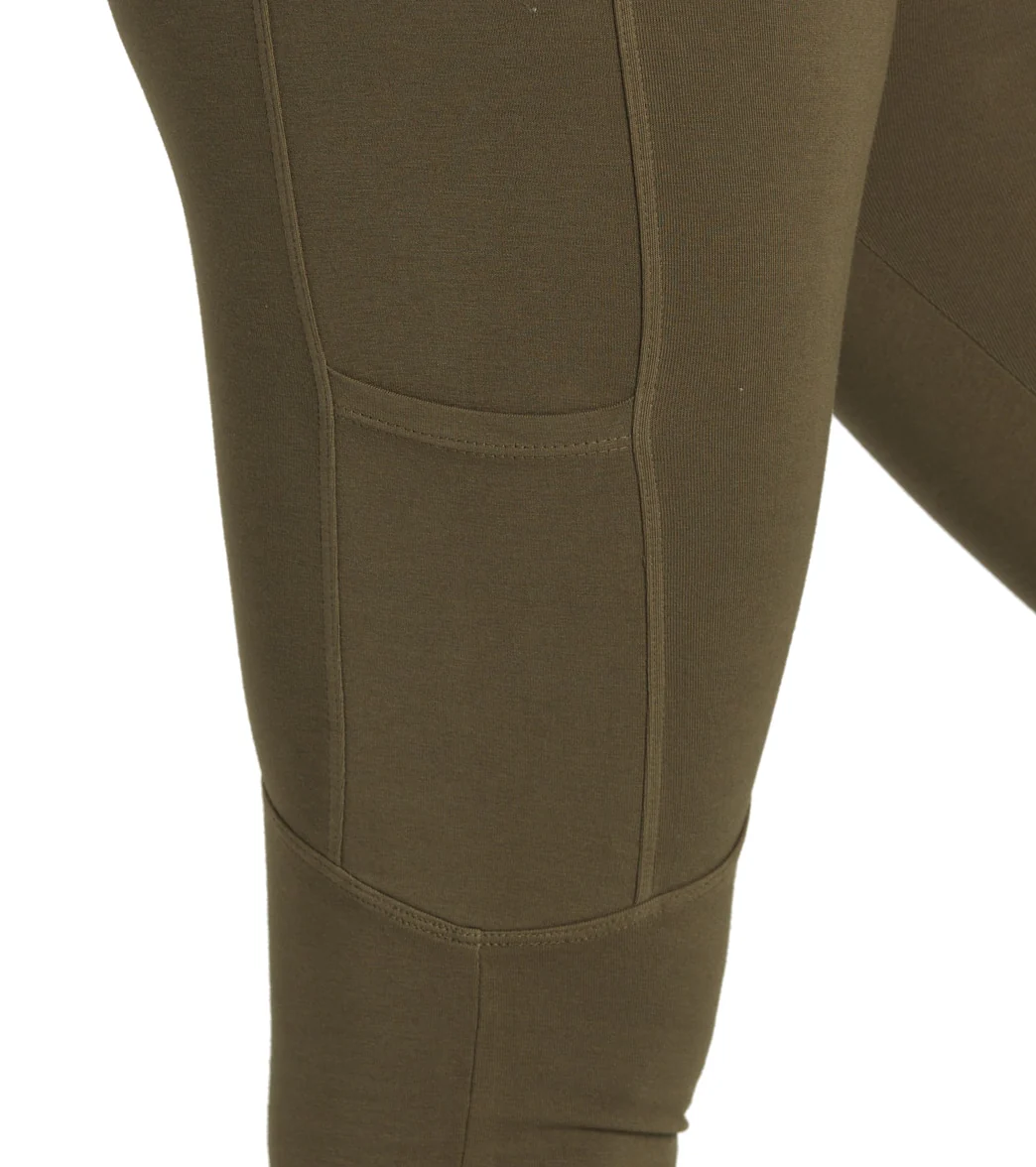 Hard Tail Cargo Pocket High Rise Yoga Leggings