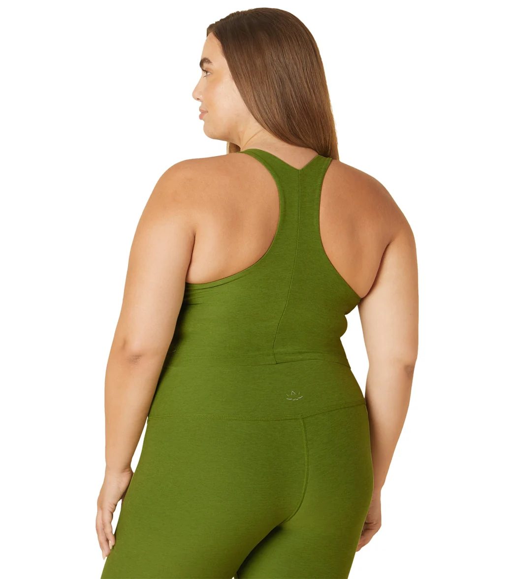 Beyond Yoga Plus Size Spacedye Focus Cropped Tank