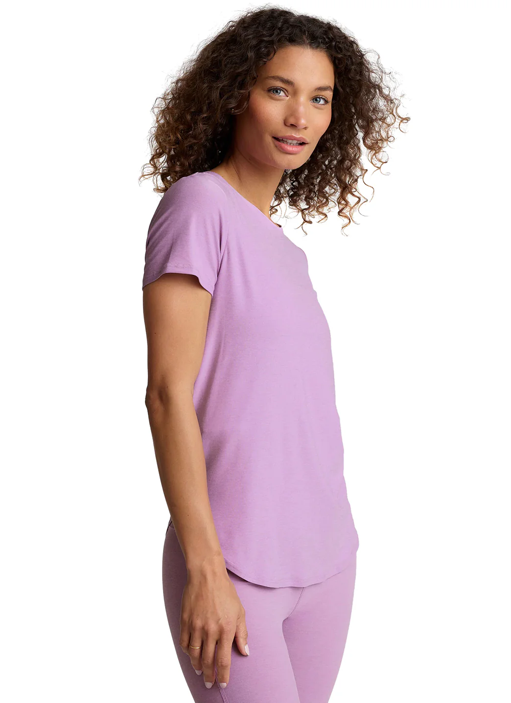 Beyond Yoga Featherweight Spacedye On the Down Low Yoga Tee