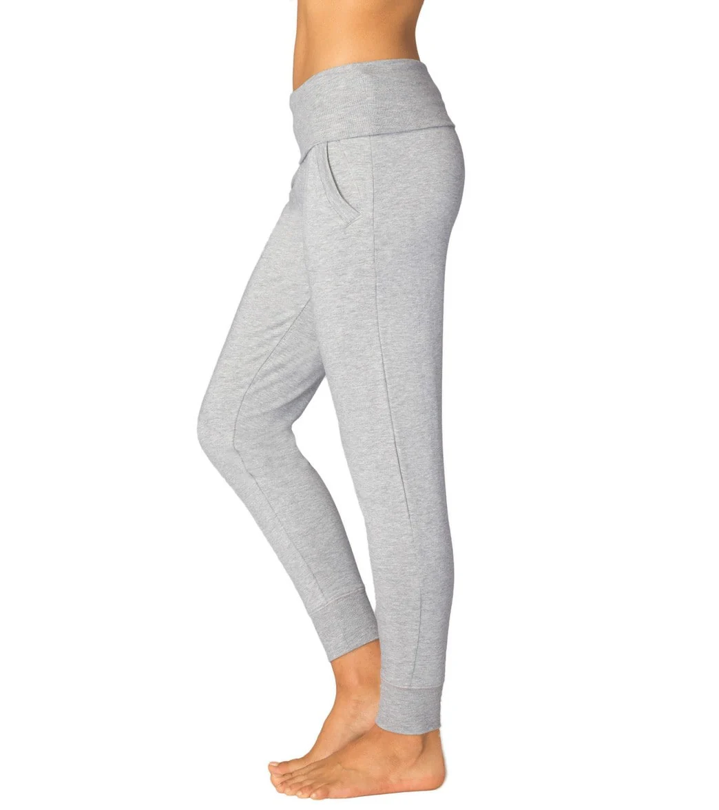 Beyond Yoga Cozy Fleece Foldover Long Sweatpant Joggers