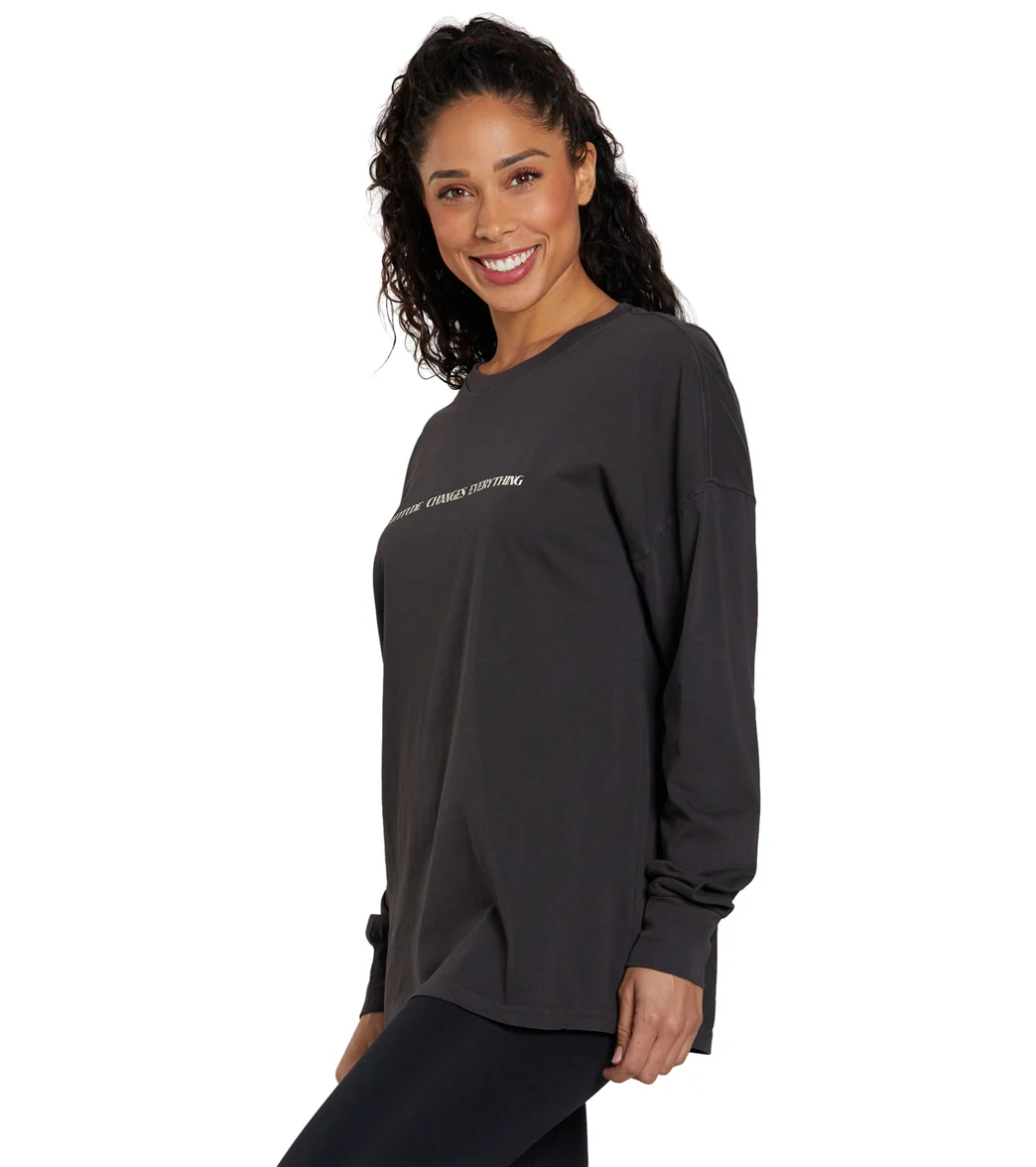 Spiritual Gangster Gratitude Long Sleeve Tee
