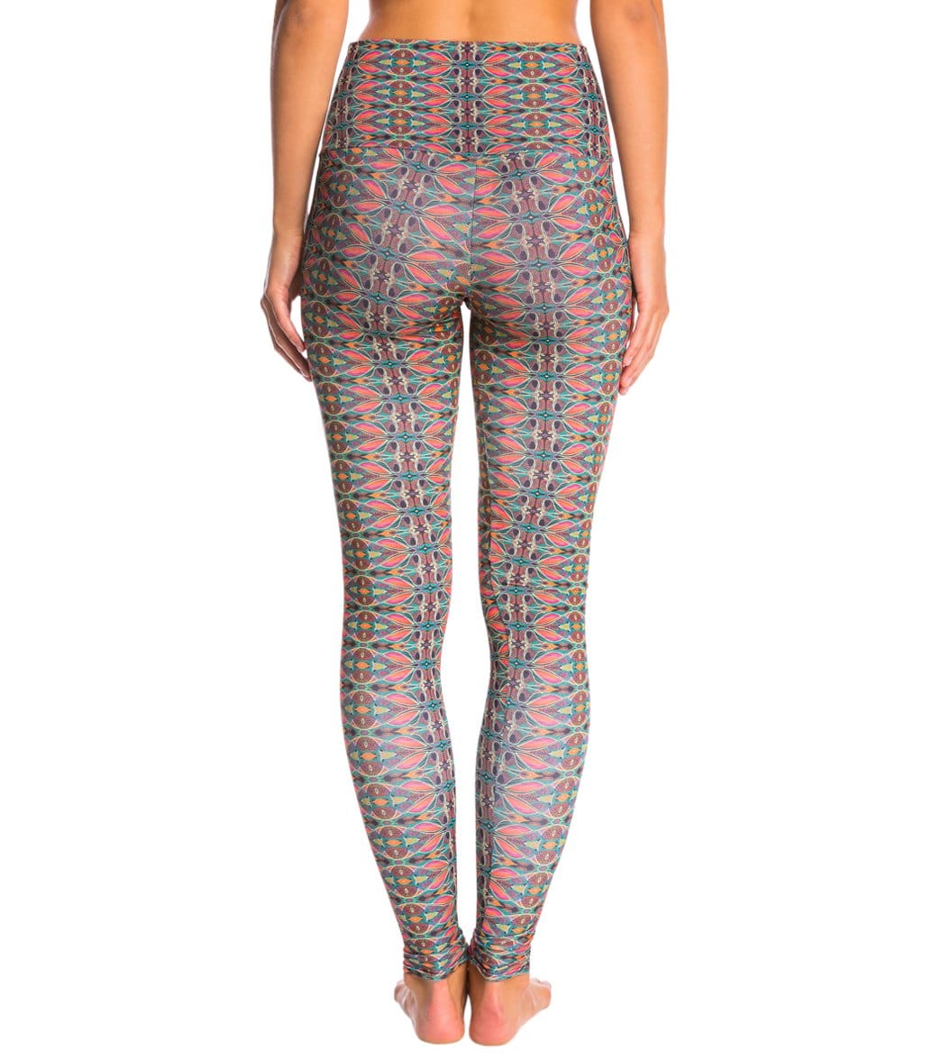 Onzie High Waisted Yoga Leggings Balinese