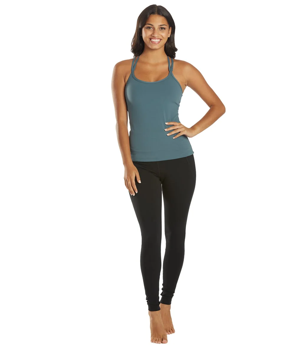 Everyday Yoga Bliss Solid Double Strap Support Tank