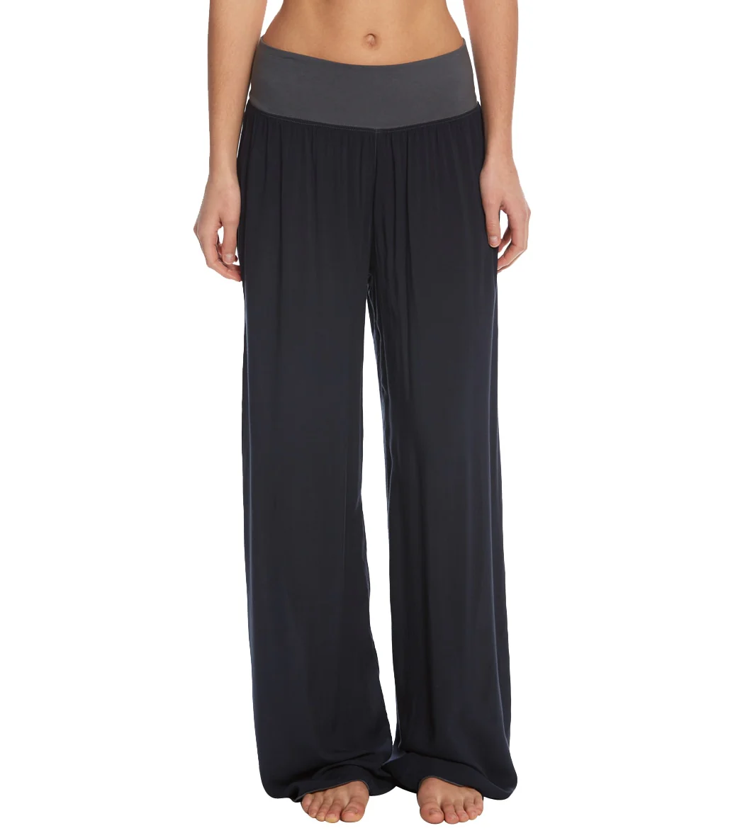 Hard Tail Flat Waist Wide Leg Yoga Pants