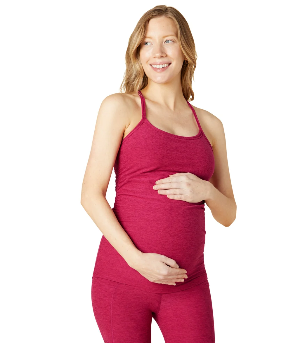 Beyond Yoga Maternity Spacedye Slim Racerback Tank