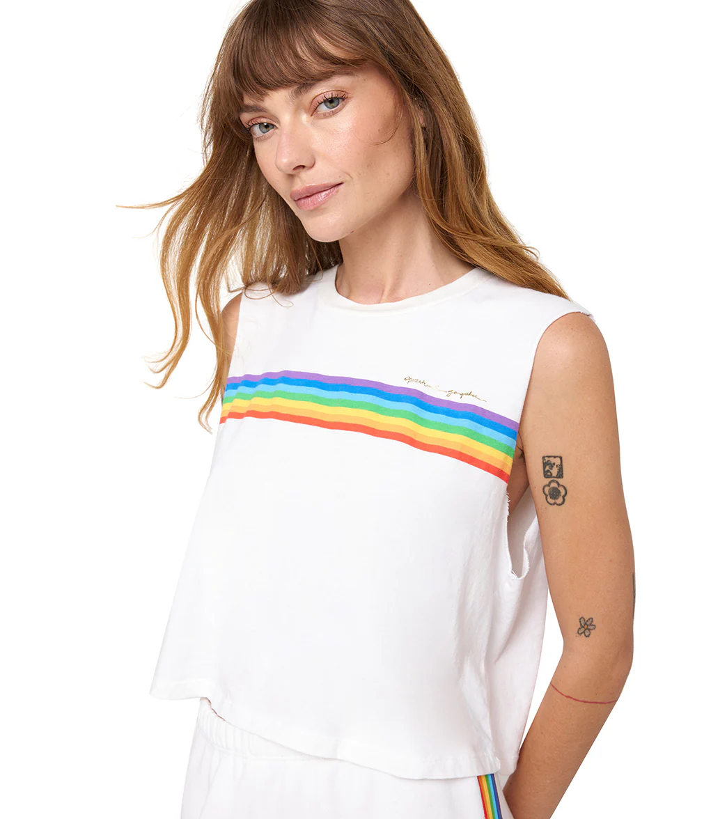 Spiritual Gangster Rays Callie Crop Tank