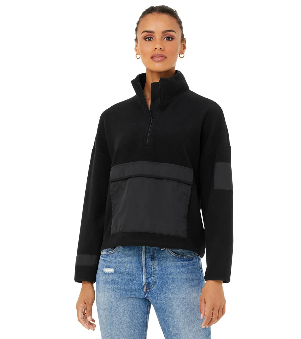 Bella + Canvas Sueded 1/2 Zip Pullover