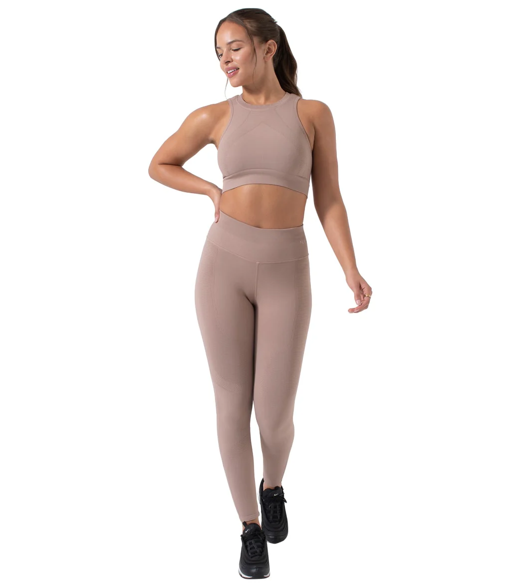 NUX One By One Seamless Yoga Crop Top
