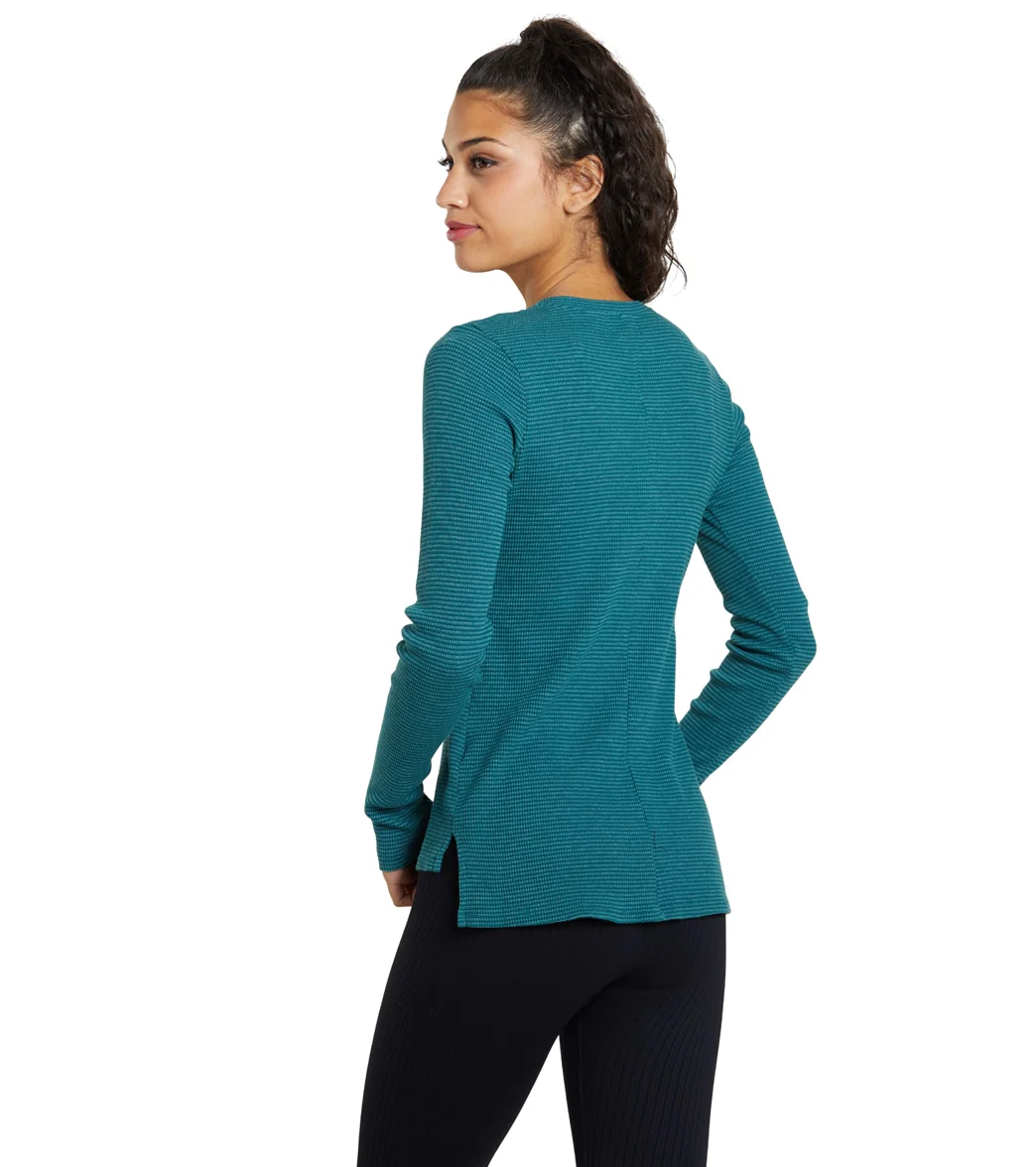 NUX Henley Long Sleeve