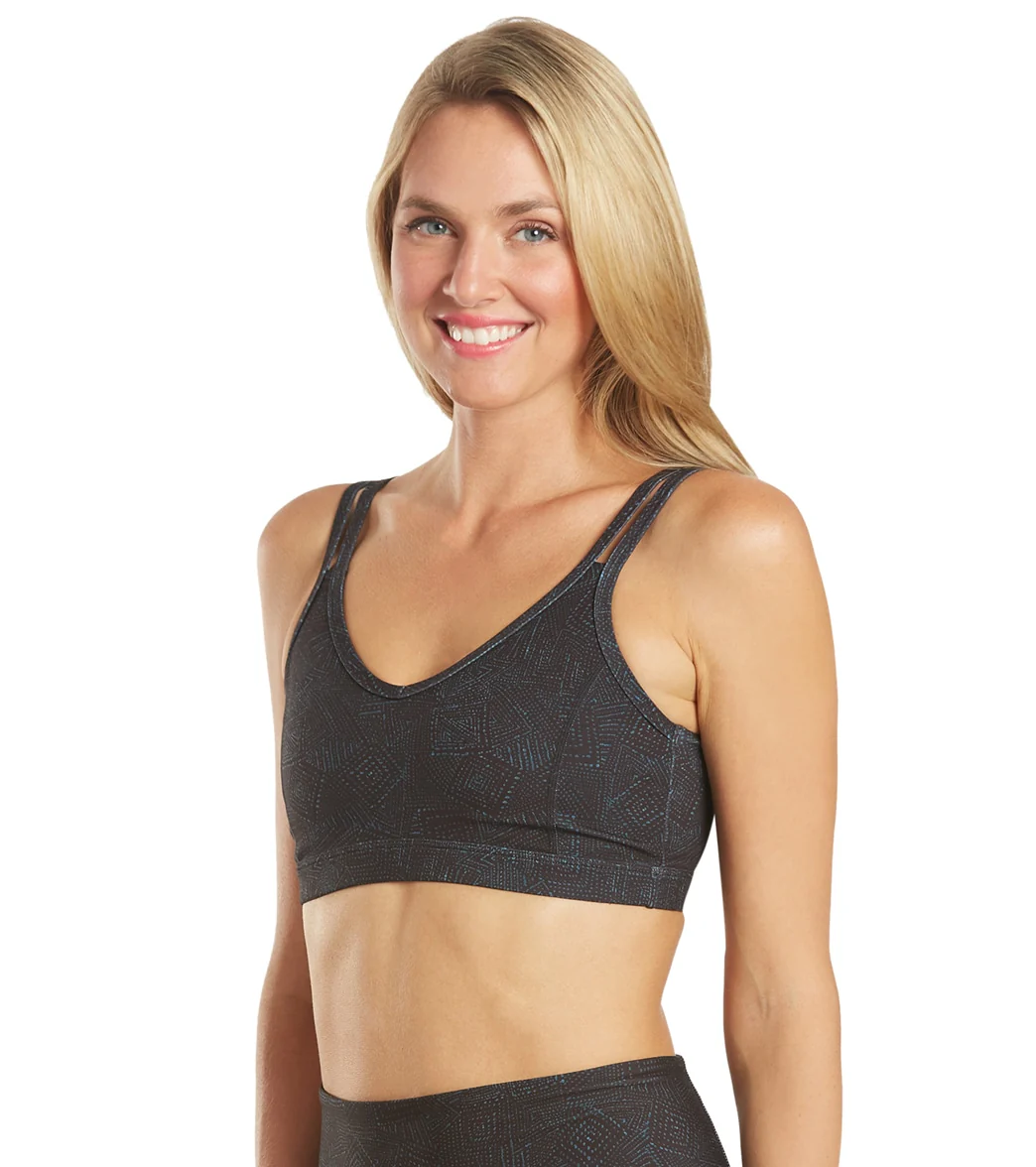 Everyday Yoga Radiant Tribe Strappy Back Sports Bra
