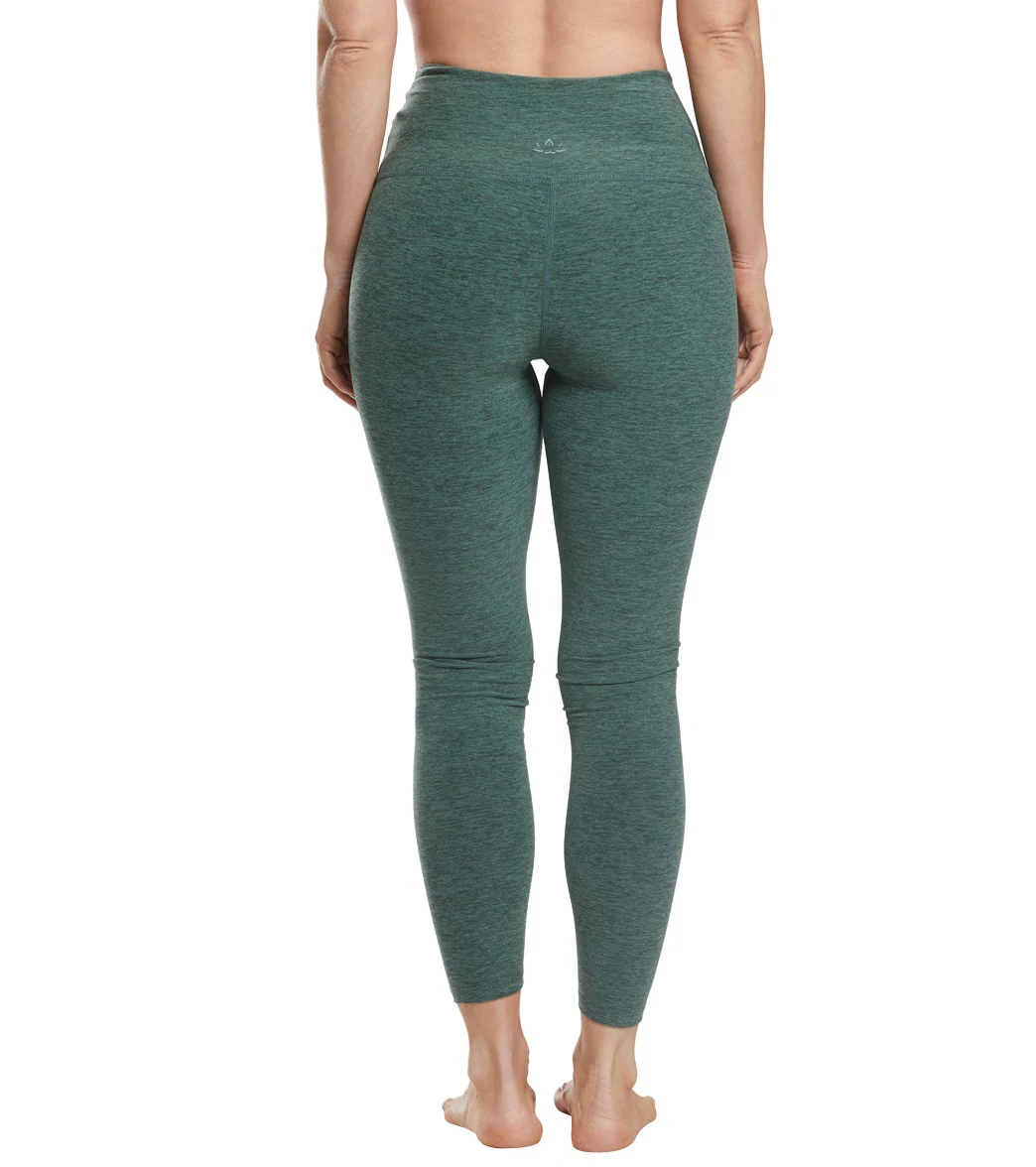 Beyond Yoga Spacedye High Waisted Caught In The Midi 7/8 Yoga Leggings Aloha Green/Dark Tropic