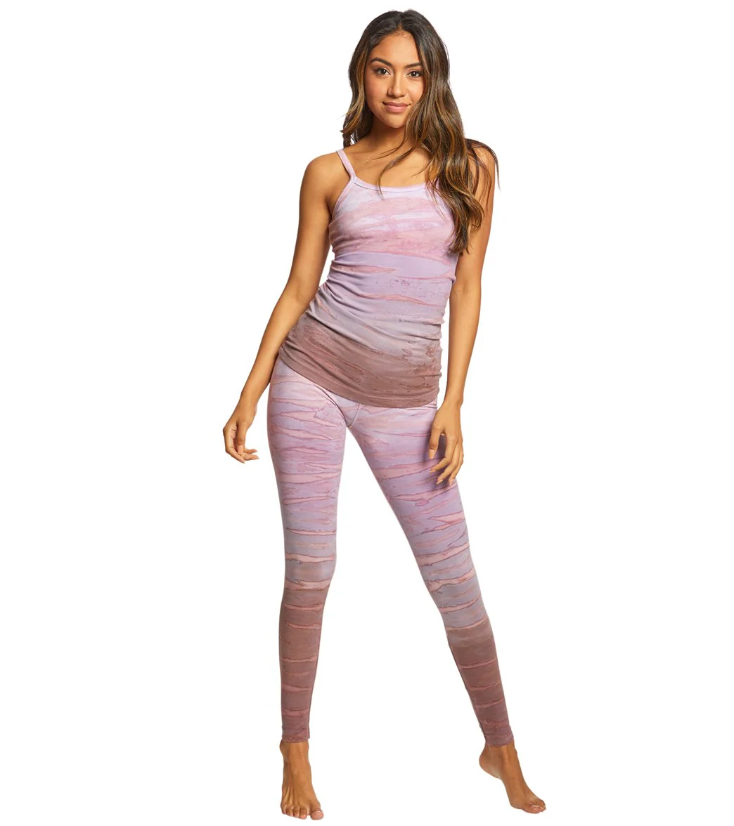 Hard Tail Scoop Back Yoga Tank Top with Bra