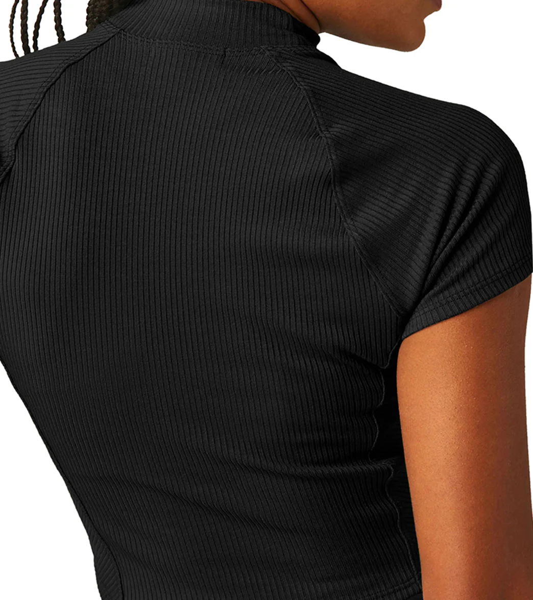 Beyond Yoga Formation Cropped Tee