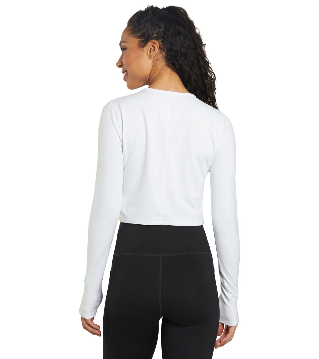 Girlfriend Collective RESET Cropped Long Sleeve