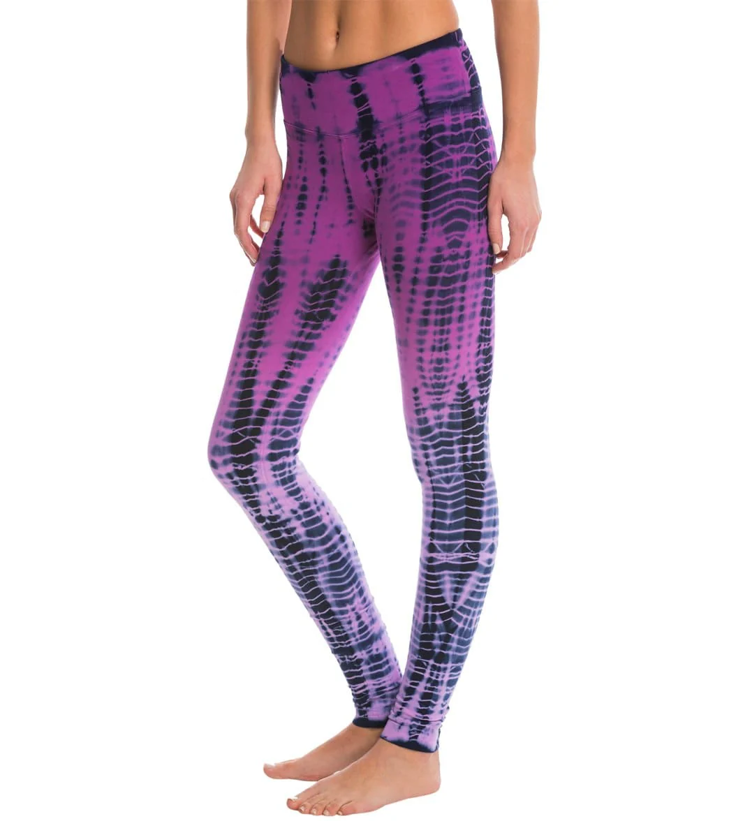 Hard Tail Flat Waist Cotton Ankle Yoga Leggings