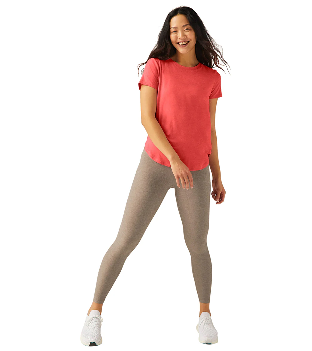 Beyond Yoga Featherweight Spacedye On the Down Low Yoga Tee