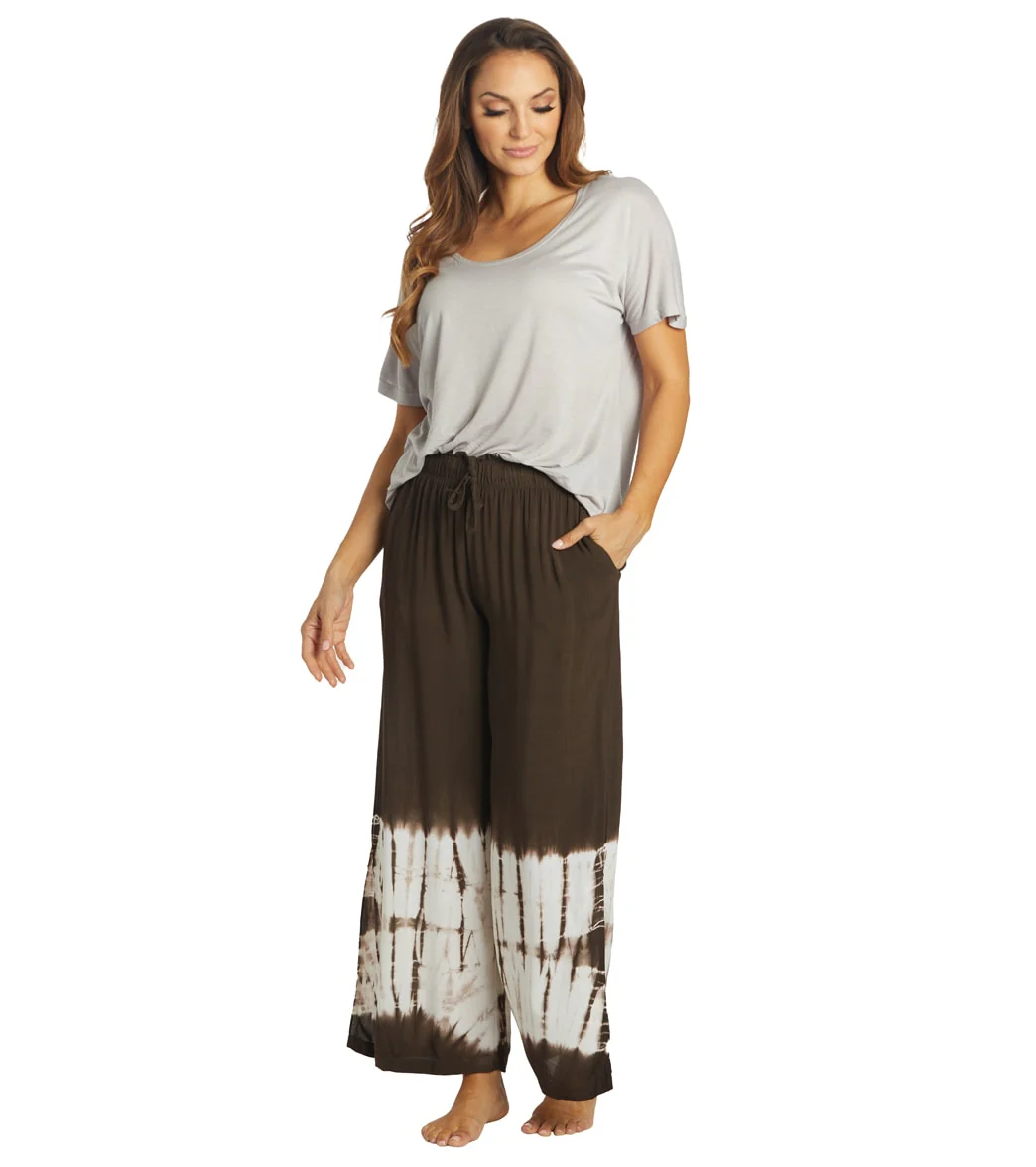Yak & Yeti Bohemian Tie Dye Split Pants